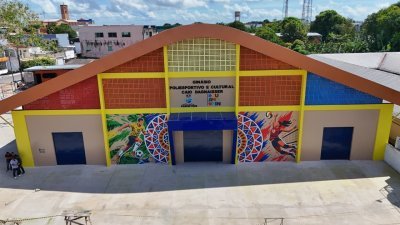 Com emenda de Mayra Dias, Complexo Esportivo da Escola João Bosco será inaugurado nesta sexta-feira em Parintins