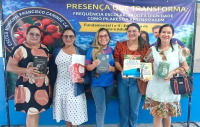Academia de Letras de Maués faz entregas da Revista Luséa e livros de escritores acadêmicos em Bibliotecas públicas