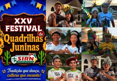 Festival de Quadrilhas promete celebrar a cultura e movimentar Santa Isabel do Rio Negro