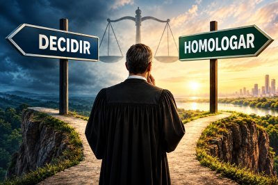 Decidir ou homologar: a fronteira crítica da autonomia magistral